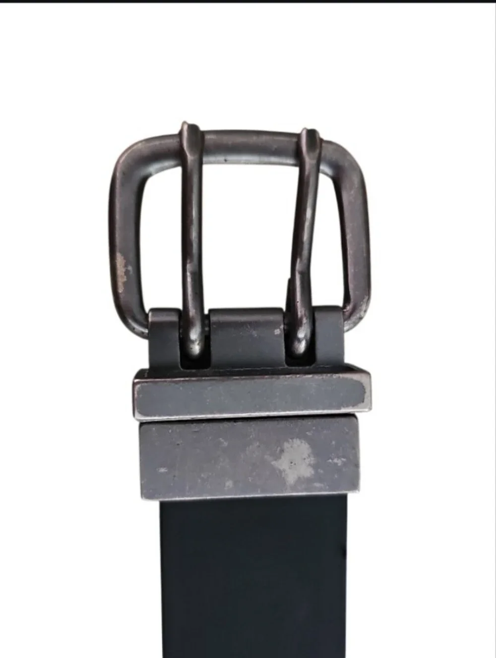 Vintage Reversible Black Brown Grommet Belt Size 34 Punk Grunge Emo Y2K Unisex